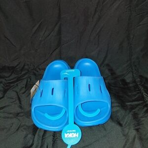 HOKA Ora Recovery Slide 3 – Electric Cobalt Blue – Size W6 / M4 – New